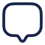 Chat Square SVG Icon